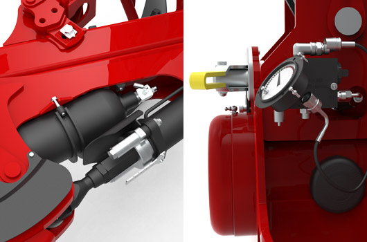 Pflüge  landwirtschaftliche Maschinen Non-Stop-Hydraulik 