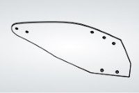 Basic mounted ploughs mouldboard Helico-cylindrical 5HN  working the soil 