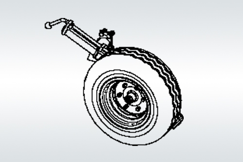 базовые навесные плуги колесо RJL плуг обработка почвы