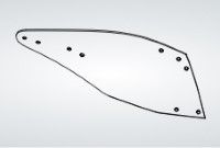 Basic mounted ploughs mouldboard Long Helicoidal AR8HLM working the soil 