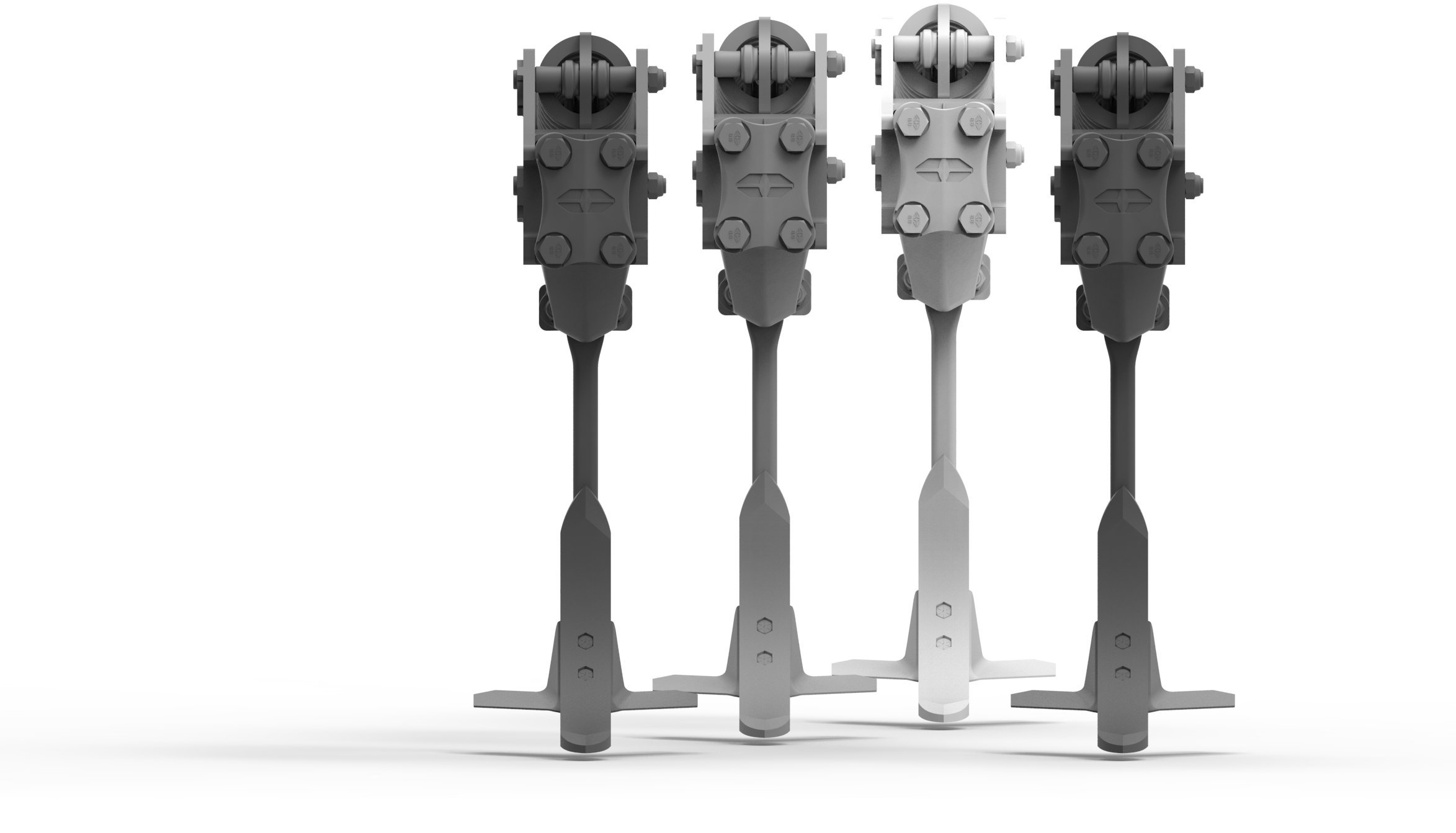 Déchaumeur à Dents, un pas de dents unique de 23 cm, machinisme agricole