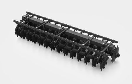 Глубокорыхлитель Каток двухрядный с зубчатыми дисками почвообрабатывающая машина