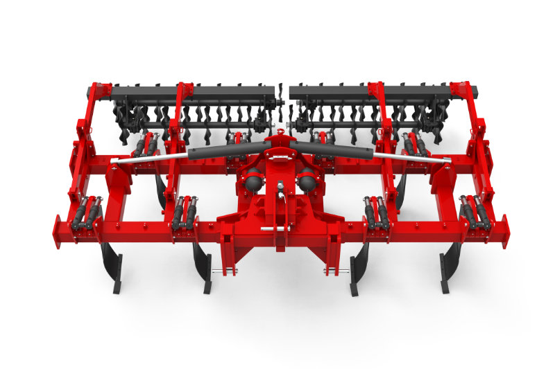 Décompacteuse sous soleuse aucune perturbation à l’horizon machine agricole