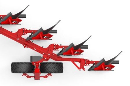 Reversible Plough Z-Beam soil preparation