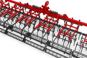 Vibrocultivator Components parallel to the ground agricultural machinery