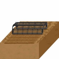 Seedbed preparation tool twin roller agriculture