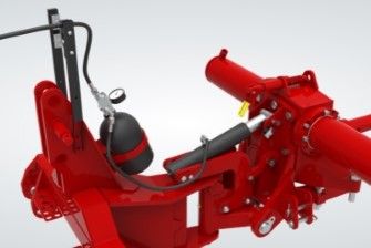 reversible semi mounted plough soil preparation tool Load transfer